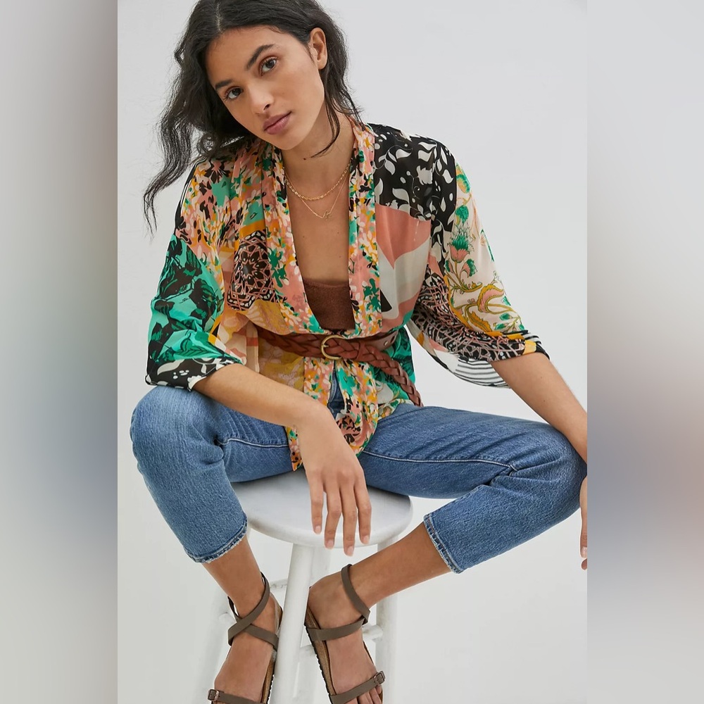 Anthropologie Kimono - Picture 4 of 8